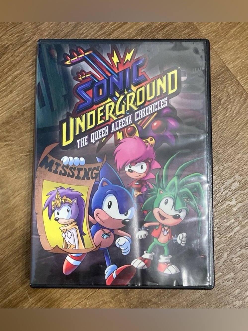 Sonic Underground: The Queen Aleena Chronicles DVD Rare Collectible
